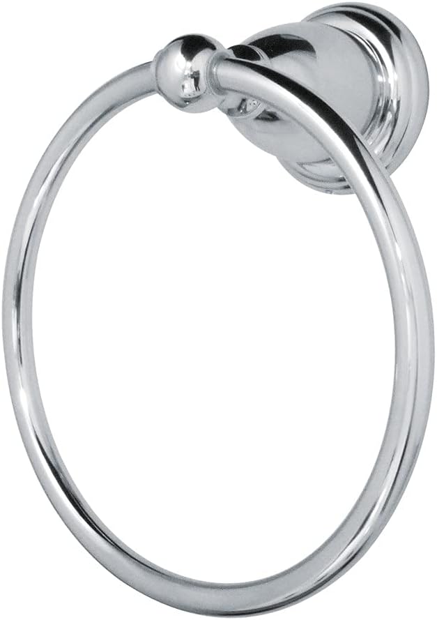 Kingston Brass BA1754PB Heritage Towel-Ring, 7-3/4" Length, Polished Brass