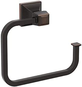 Amerock Mulholland Polished Nickel Open Towel Ring, BH36022PN