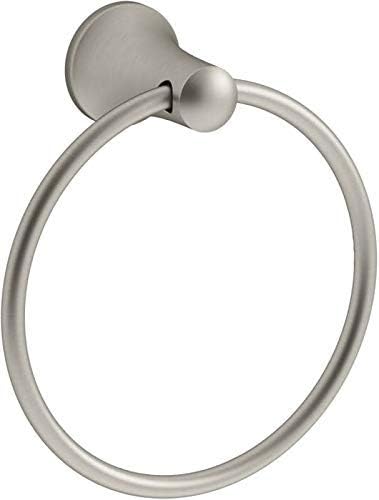 Kohler K-21955-BN Kohler K-21955 Tempered 6-7/8" Wall Mounted Towel Ring
