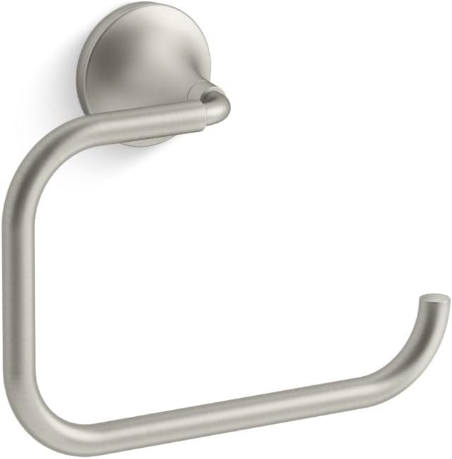 Kohler K27428-CP Tone 8-7/8" Wall Mounted Towel Ring Polished Chrome