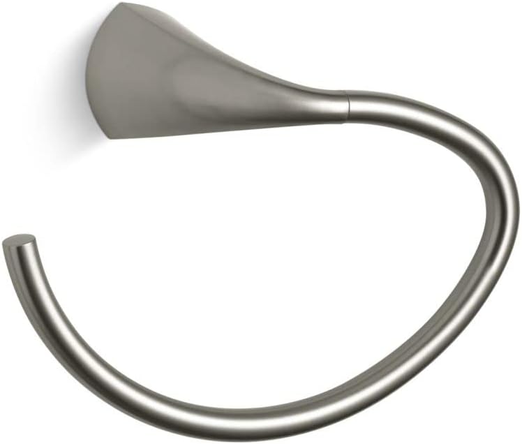 KOHLER Towel Ring, Bathroom-Towel Ring, Alteo Collection, Polished Chrome, K-37057-CP