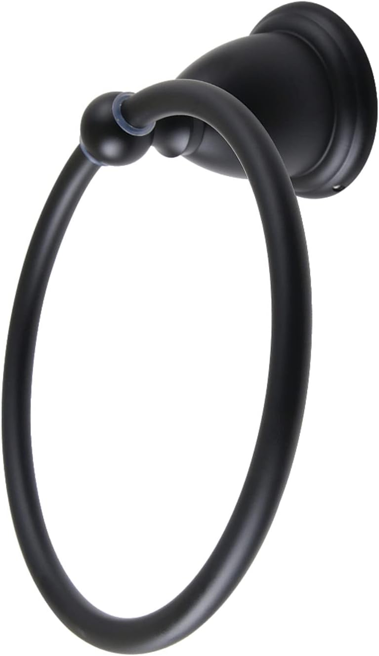 Kingston Brass BA1754PB Heritage Towel-Ring, 7-3/4" Length, Polished Brass