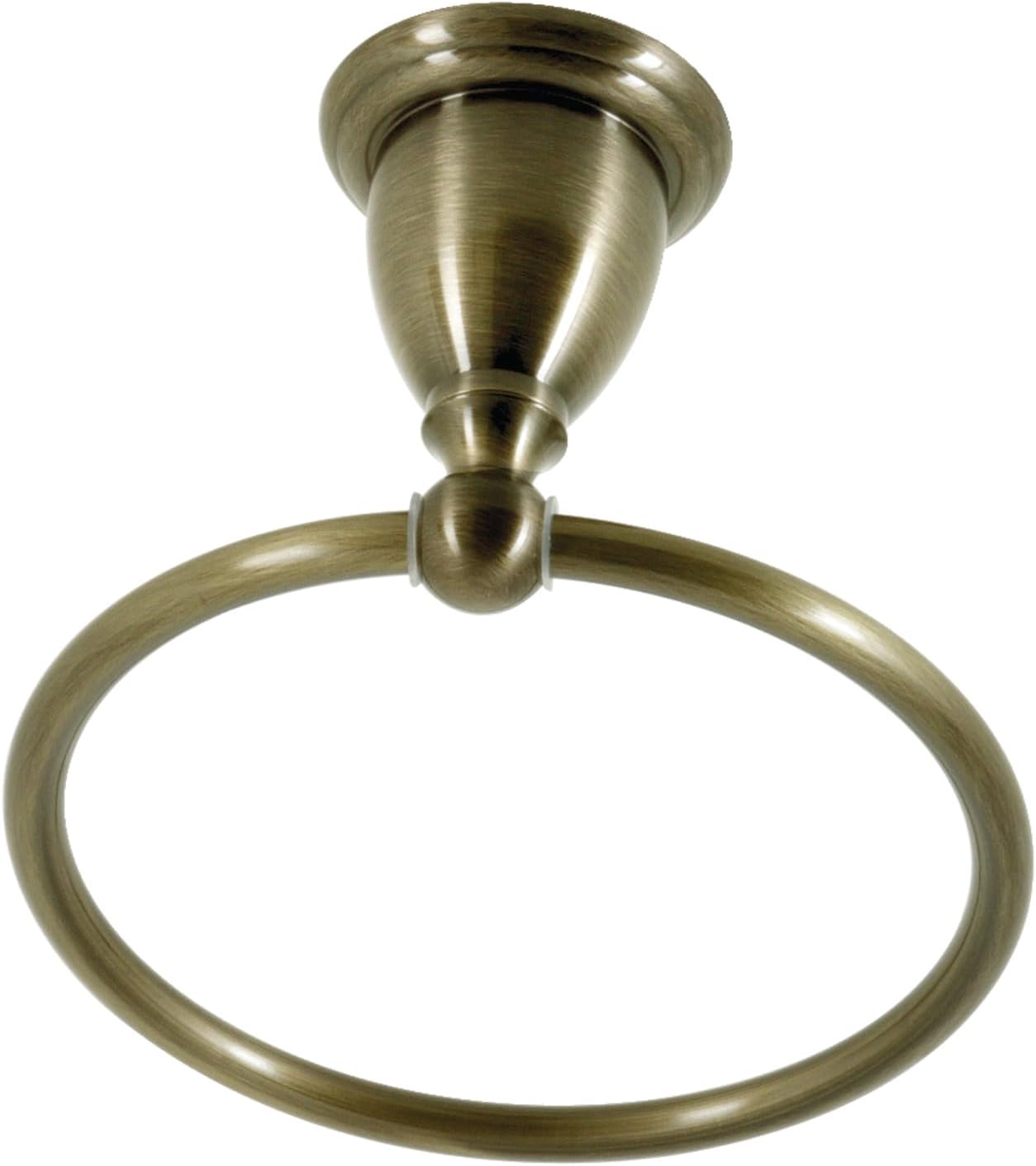 Kingston Brass BA1754PB Heritage Towel-Ring, 7-3/4" Length, Polished Brass