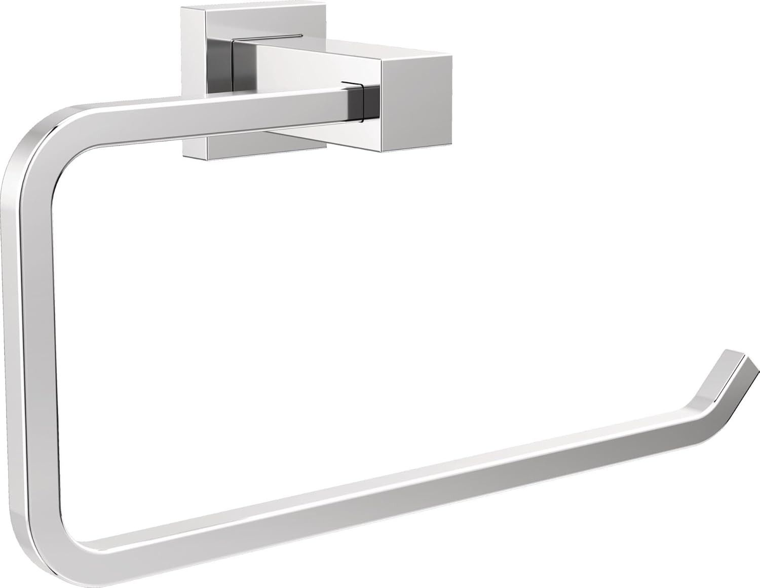 Delta Faucet Velum Towel Ring, Gold Bathroom Wall Mounted Ring, Hand Towel Ring, Towel Holder, Champagne Bronze IAO20846-CZ