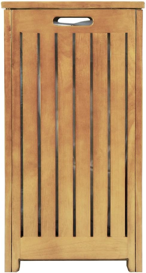 Oceanstar Spa-Style Bamboo Laundry Hamper