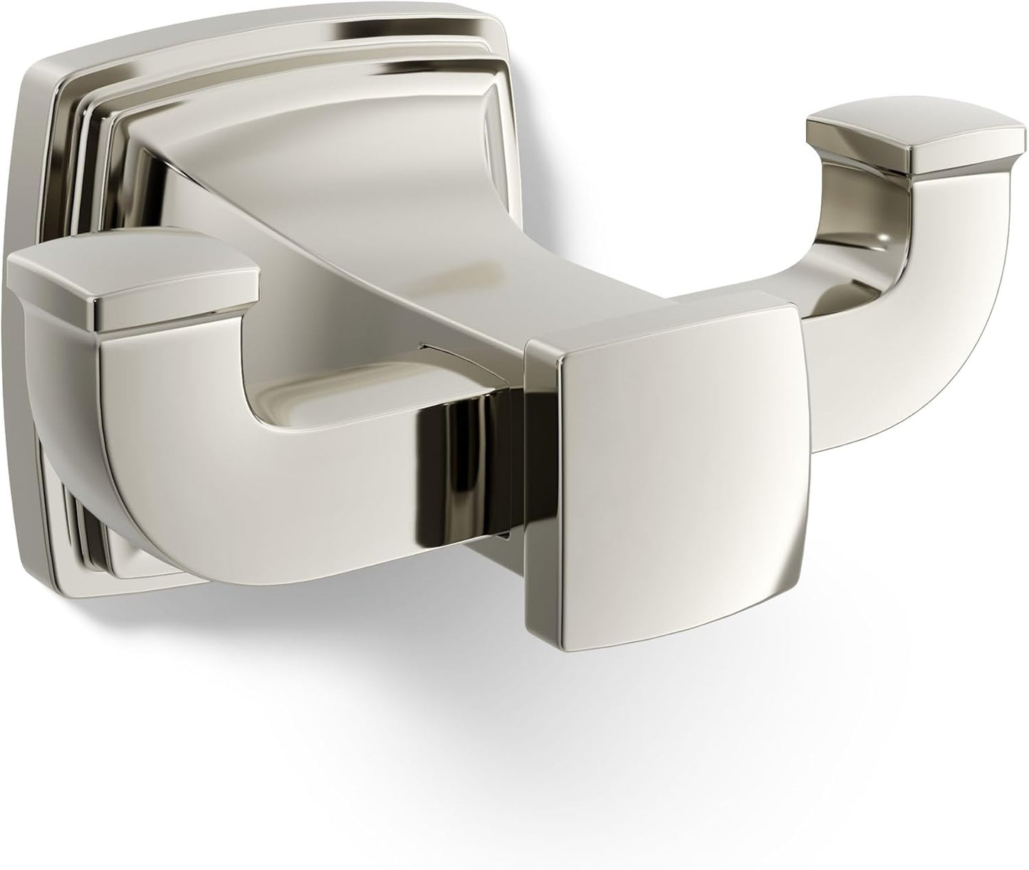 Kohler 27411-2MB Riff® Double Robe Hook, Vibrant Brushed Moderne Brass