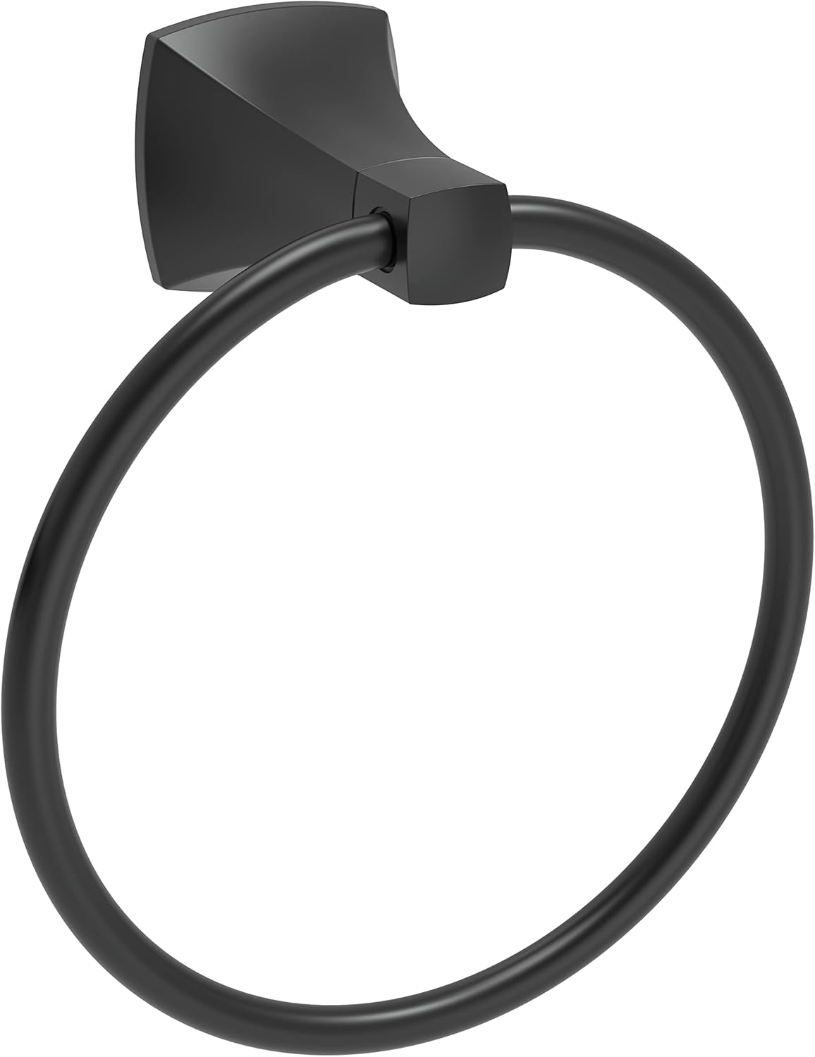 Hand Towel Holder for Bathroom Brushed Nickel Towel Ring Stainless Steel and Zinc Alloy Towel Hanger Wall Mount for Bath, Kitchen, 2 Pack