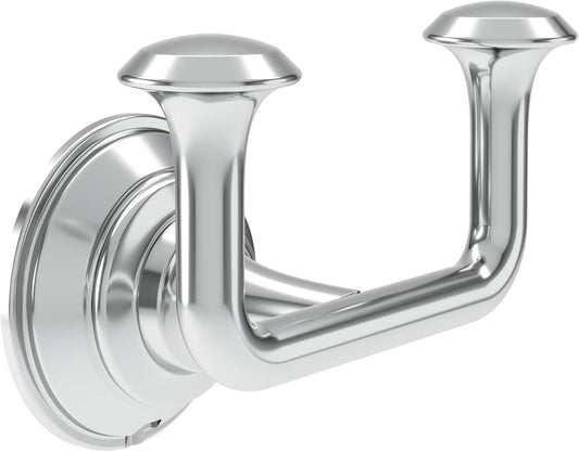 Symmons Braston Wall Mounted Double Robe and Towel Hook in Polished Chrome - 583DRH