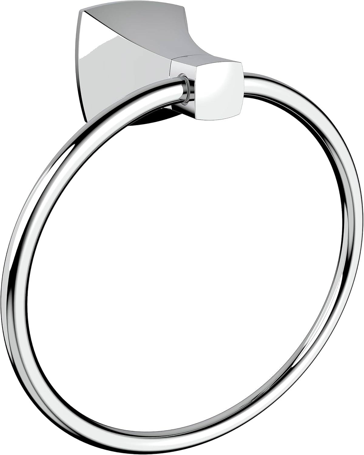 Hand Towel Holder for Bathroom Brushed Nickel Towel Ring Stainless Steel and Zinc Alloy Towel Hanger Wall Mount for Bath, Kitchen, 2 Pack